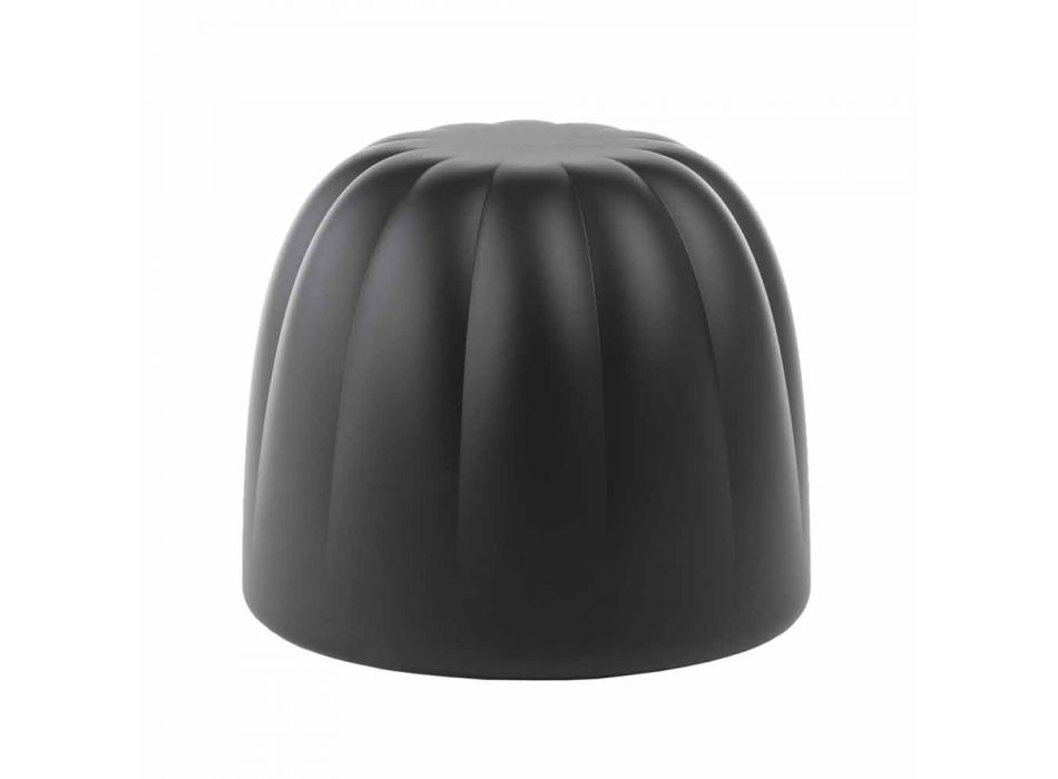 Soft colored pouf Slide Gelee in polyurethane made in Italy Viadurini