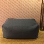 Soft Rectangular Ottoman Pouf for Indoor and Outdoor use in Fabric - Naemi Viadurini