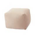 Soft Square Indoor and Outdoor Pouf in Fabric Various Colors - Naemi