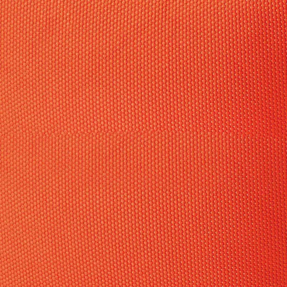 Soft Round Pouf for Indoor or Outdoor Living Room in Colored Fabric - Naemi Viadurini