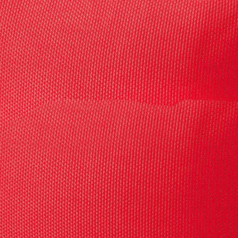 Soft Round Pouf for Indoor or Outdoor Living Room in Colored Fabric - Naemi Viadurini