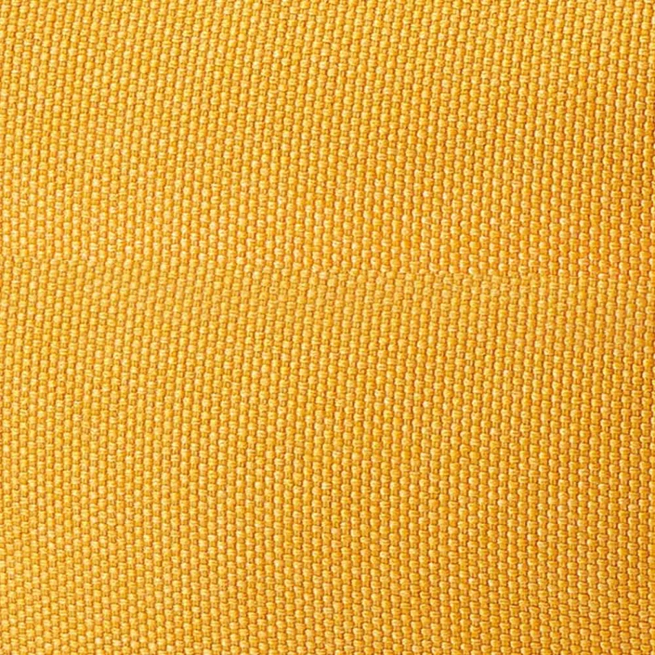 Soft Round Pouf for Indoor or Outdoor Living Room in Colored Fabric - Naemi Viadurini