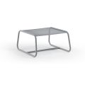Pouf Coffee Table for the Garden Design in Colored Metal Made in Italy - Karol