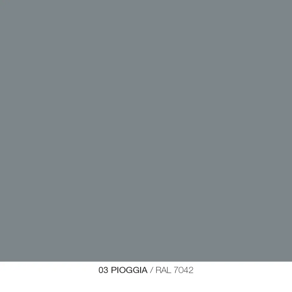 Pouf Coffee Table for the Garden Design in Colored Metal Made in Italy - Karol Viadurini