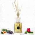 Reed Diffuser Amber Fragrance 2.5 Lt with Sticks - Romaeterna
