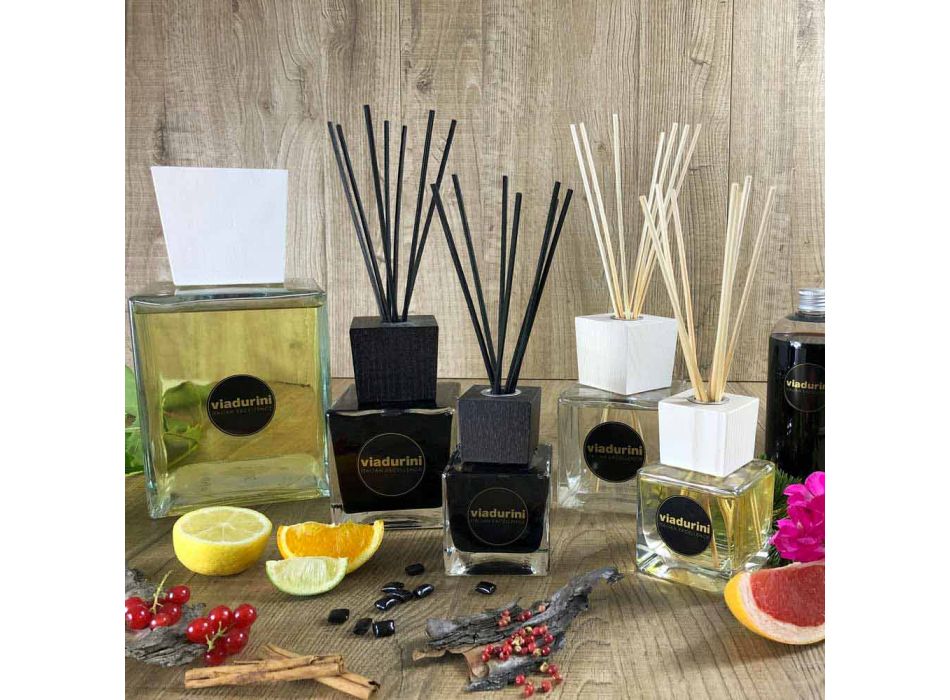 Amber Fragrance Home Air Freshener 500 ml with Sticks - Romaeterna Viadurini
