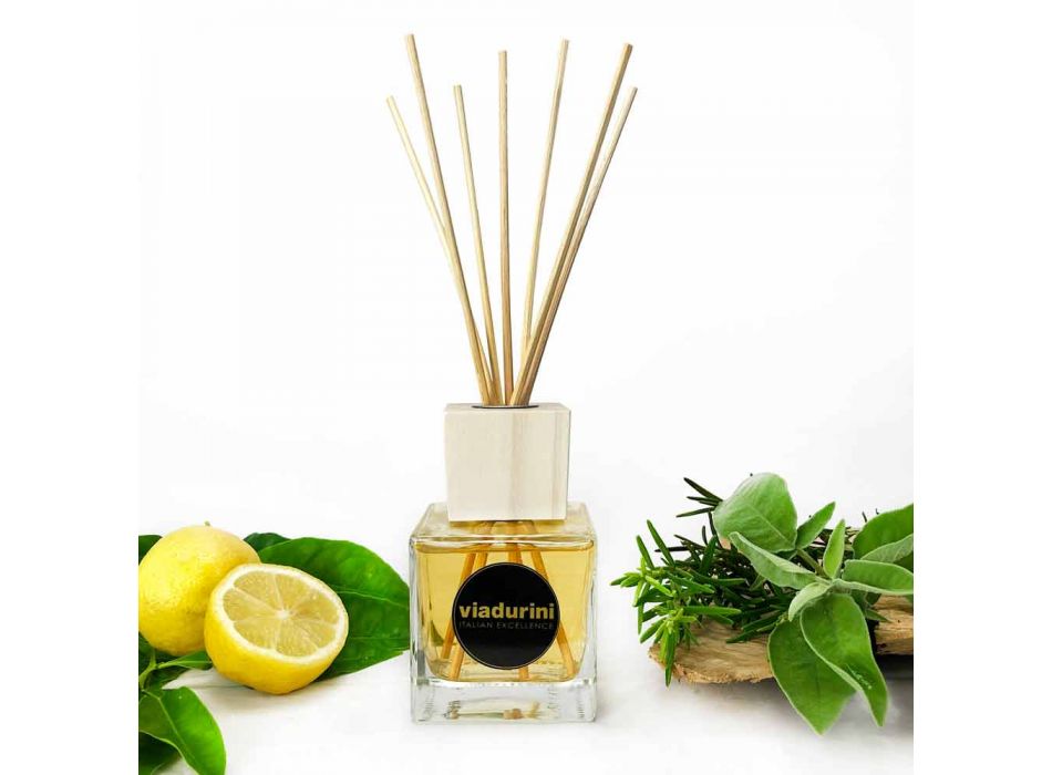 Bergamot Fragrance Home Air Freshener 200 ml with Sticks - Ladolcesicilia Viadurini