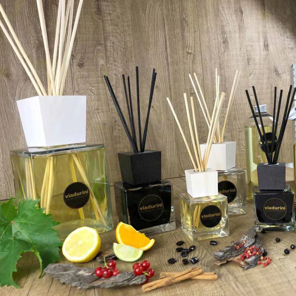 Bergamot Fragrance Home Air Freshener 500 ml with Sticks - Ladolcesicilia Viadurini