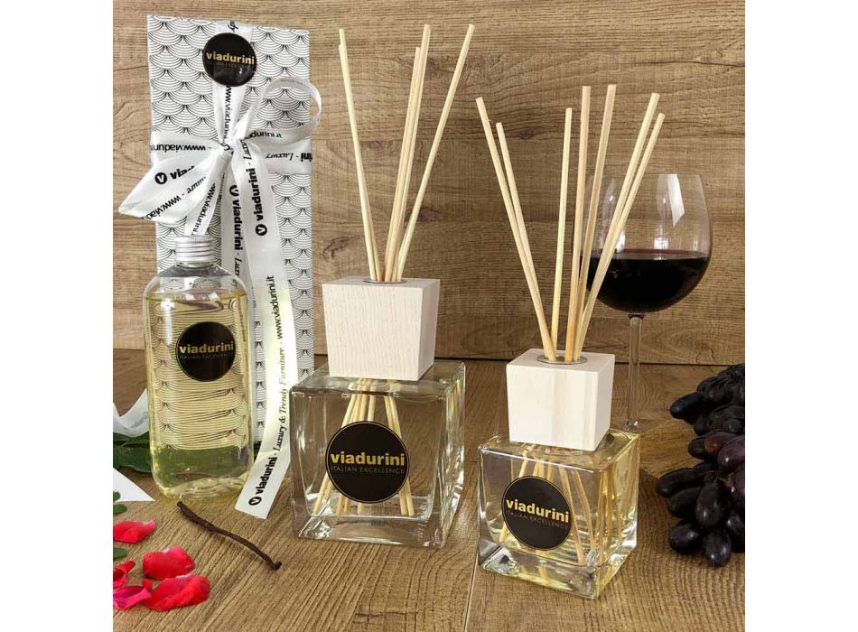 Ambient Fragrance Oud Wood 200 ml with Sticks - Ventodisardegna