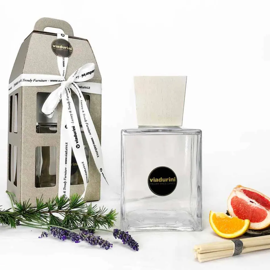 White Linen Room Fragrance 2,5 Lt with Sticks - Cuoredifirenze Viadurini