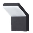 18W LED Outdoor Wall Lamp in White or Black Aluminum - Nerea Viadurini