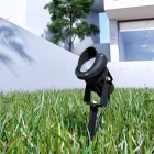 Projector LED Recessed Spotlight in Matt Black Aluminum 4 Pieces - Obrina Viadurini