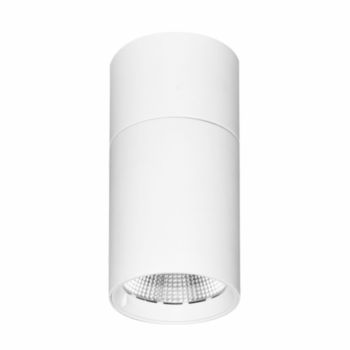 Adjustable Led Ceiling Light in White or Black Aluminum - Point