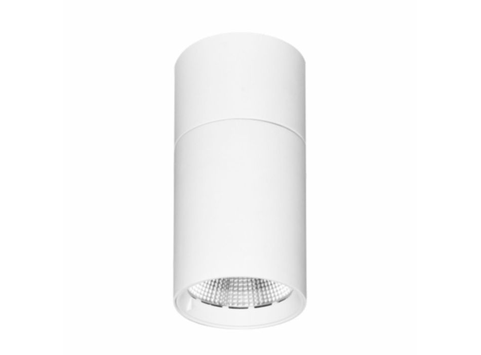 Adjustable Led Ceiling Light in White or Black Aluminum - Point Viadurini