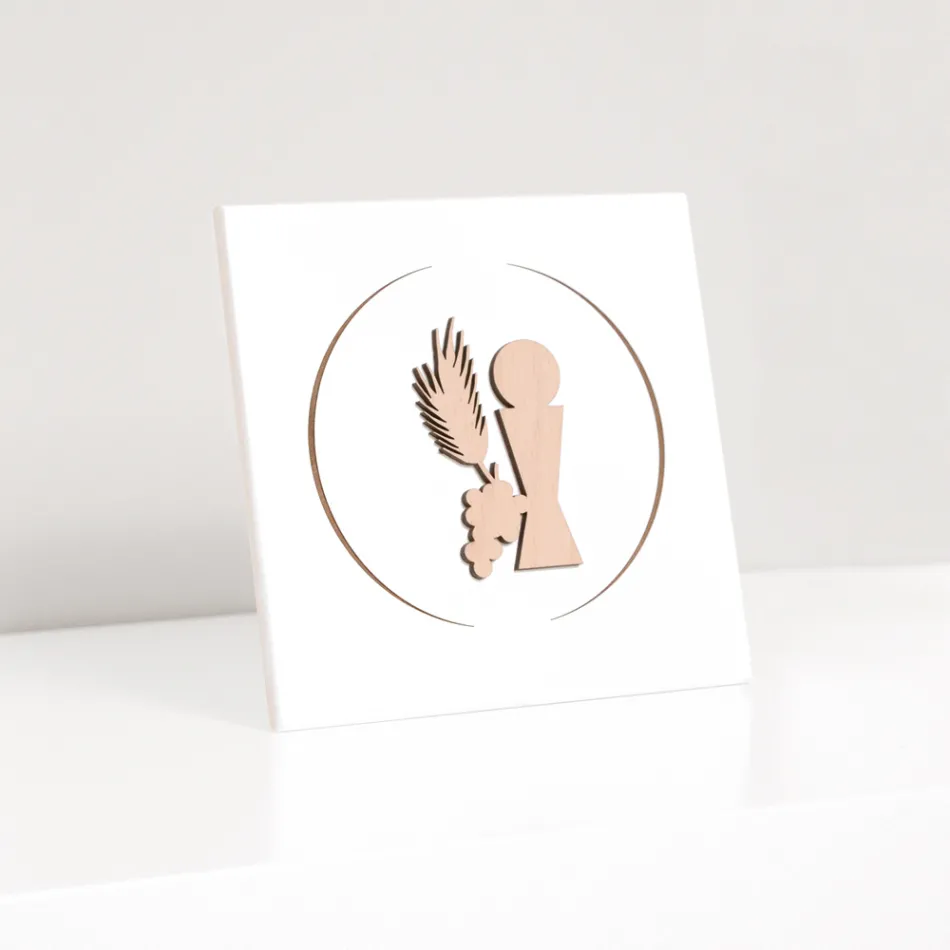 Small picture depicting the Communion Chalice Laser Engraved Made in Italy - Philippe Viadurini