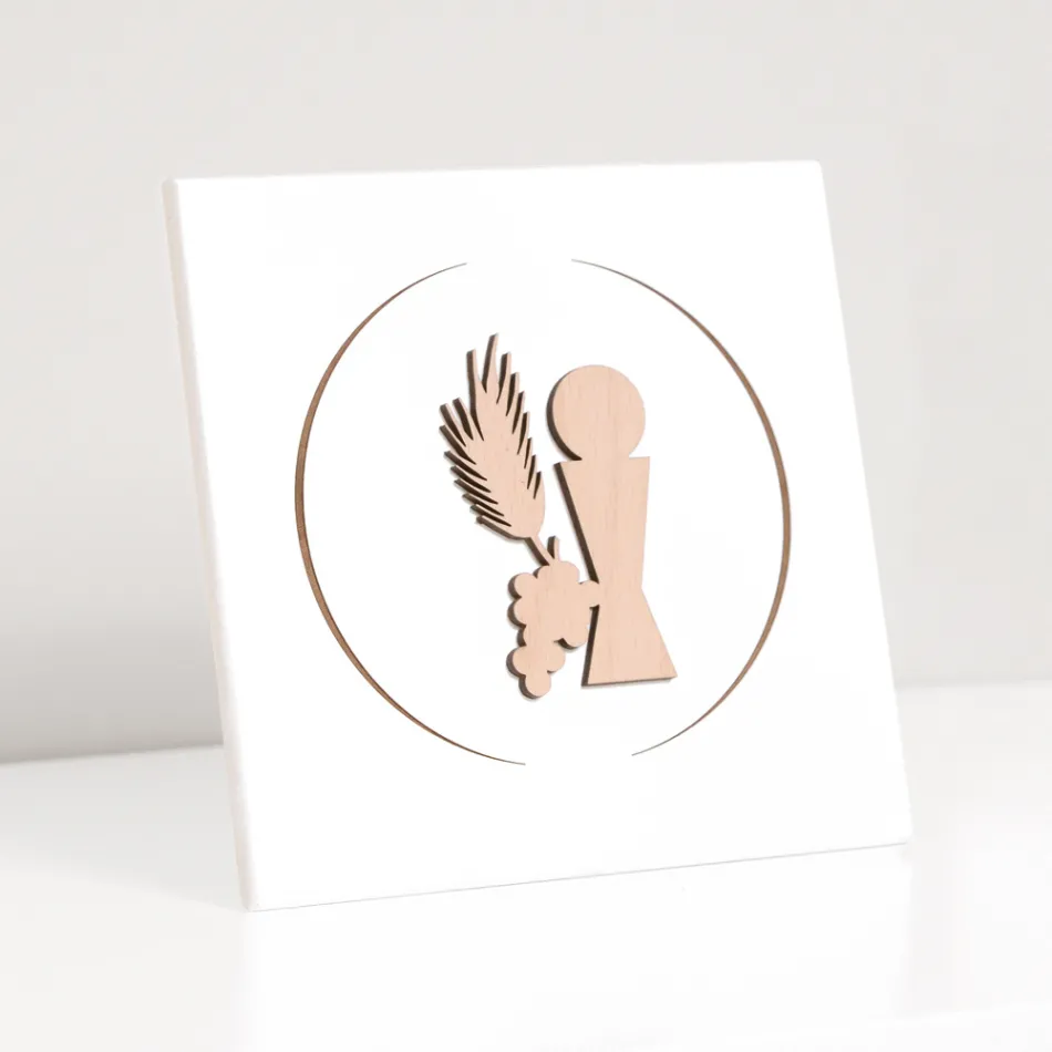 Small picture depicting the Communion Chalice Laser Engraved Made in Italy - Philippe Viadurini