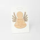 Small picture depicting a little angel with ears of corn Made in Italy - Greta Viadurini