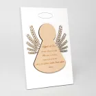 Small picture depicting a little angel with ears of corn Made in Italy - Greta Viadurini