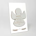 Laser Engraved Picture of a Blessed Angel Made in Italy - Alain Viadurini