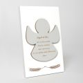 Laser Engraved Picture of a Blessed Angel Made in Italy - Alain