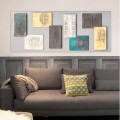Modern design canvas painting Andrew, with 8 elements 