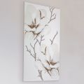 Laser Made Picture with Magnolia Flower Made in Italy - Misaki