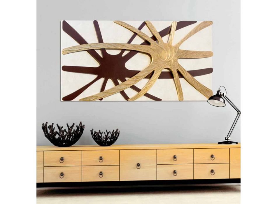 abstract modern rectangular panel with Chad pearl panel Viadurini