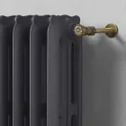 Design Radiator 5 Smooth Elements in Cast Iron from the Ground up to 1062 W - Baroque Viadurini