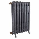 Design Radiator 7 Decorated Elements in Cast Iron from the Ground up to 1062 W - Baroque Viadurini
