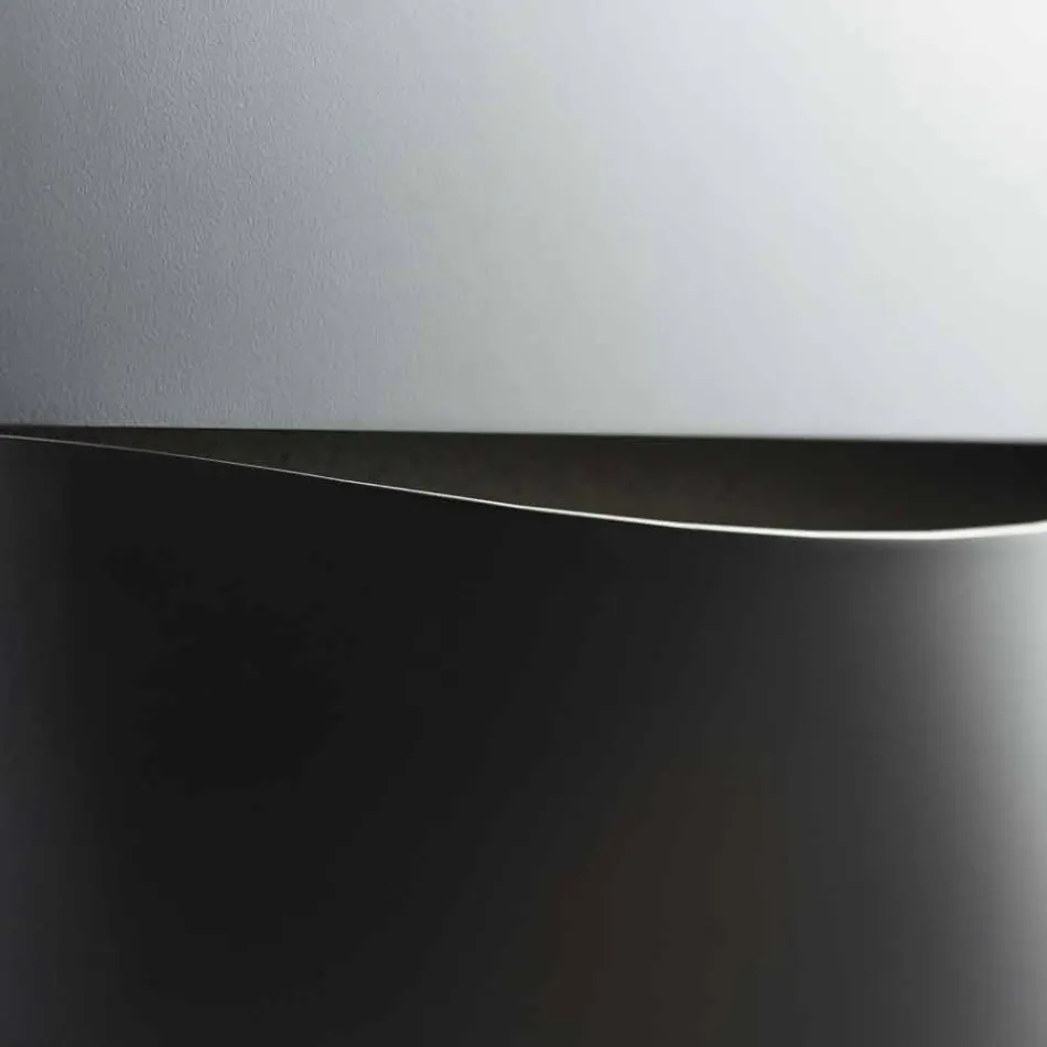 Vertical Electric Radiator in Modern Steel Design up to 1000 W - Cut Viadurini