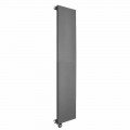 Vertical Electric Radiator Minimal Design in Colored Steel 700 W - Ice