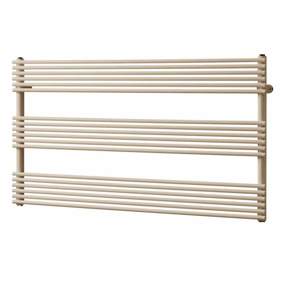 Horizontal Radiator Towel Warmer in Steel Design 750 W - Nibbio Viadurini