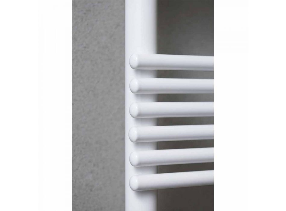 Horizontal Radiator Towel Warmer in Steel Design 750 W - Nibbio Viadurini