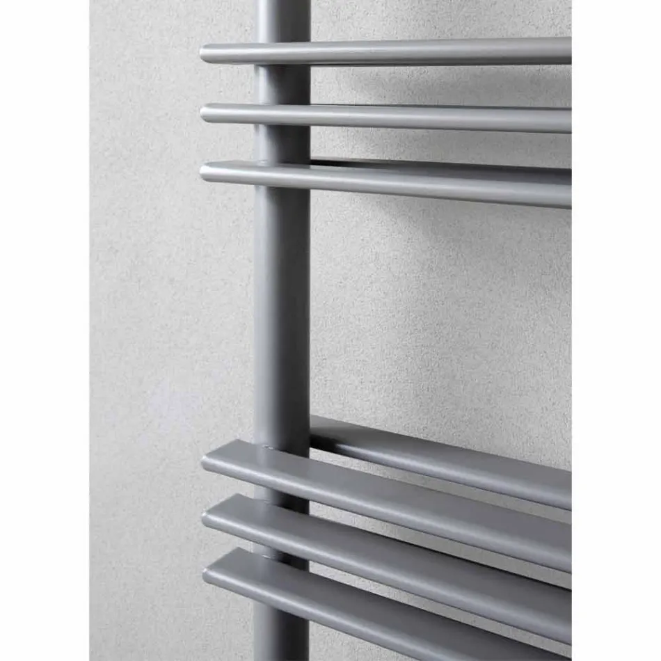 Modern Design Vertical Wall-Mounted Radiator up to 530 Watt - Shelf Viadurini