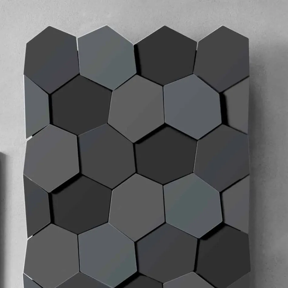 Modern Design Radiator in Steel Vertical Design 834 Watt - Honey Viadurini