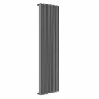 Vertical Hydraulic Design Radiator in Colored Steel up to 1515 Watt - Condor Viadurini