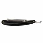Freehand Razor in Steel with Black Resin Handle Made in Italy - Mello Viadurini
