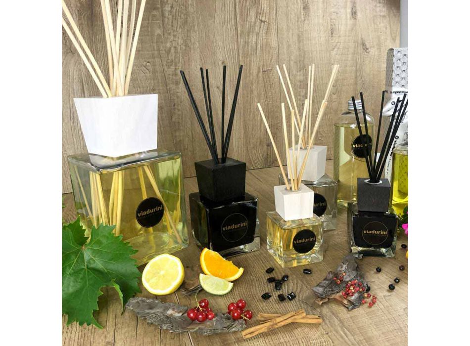 Refill Bamboo Lime Ambient Diffuser Sticks 500 ml or 1 lt - Ariadicapri Viadurini