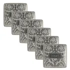 Rosenthal Versace 6 Flat Square Bowls with Versace Logo '90s Vintage - Baroque Viadurini
