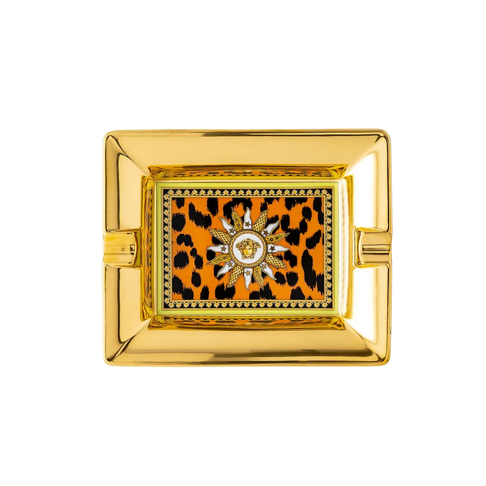 Rosenthal Versace Jungle Animalier Porcelain Ashtray - Animalier Viadurini