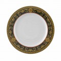 Rosenthal Versace Medusa Blue porcelain plate 27 cm, modern design