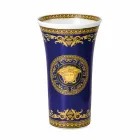 Rosenthal Versace Medusa Blue Modern design porcelain vase 26cm Viadurini