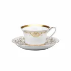 Rosenthal Versace Medusa Gala Gold set teacup cups 6 p Viadurini