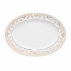 Rosenthal Versace Medusa Gala Oval plate 34cm of porcelain design Viadurini