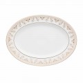 Rosenthal Versace Medusa Gala luxury porcelain oval plate 34 cm