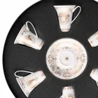 Rosenthal Versace Medusa Gala set espresso cups 6 pieces in porcelain Viadurini