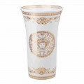 Rosenthal Versace Medusa Gala porcelain vase h 34 cm luxury design