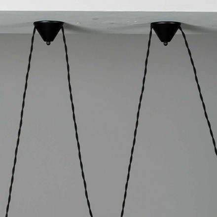 Ceramic rosette for lamps composition Battersea 975ST - Toscot Viadurini