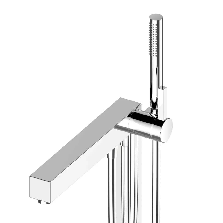 Floor Taps Single Lever Bath Mixer - Erik Viadurini