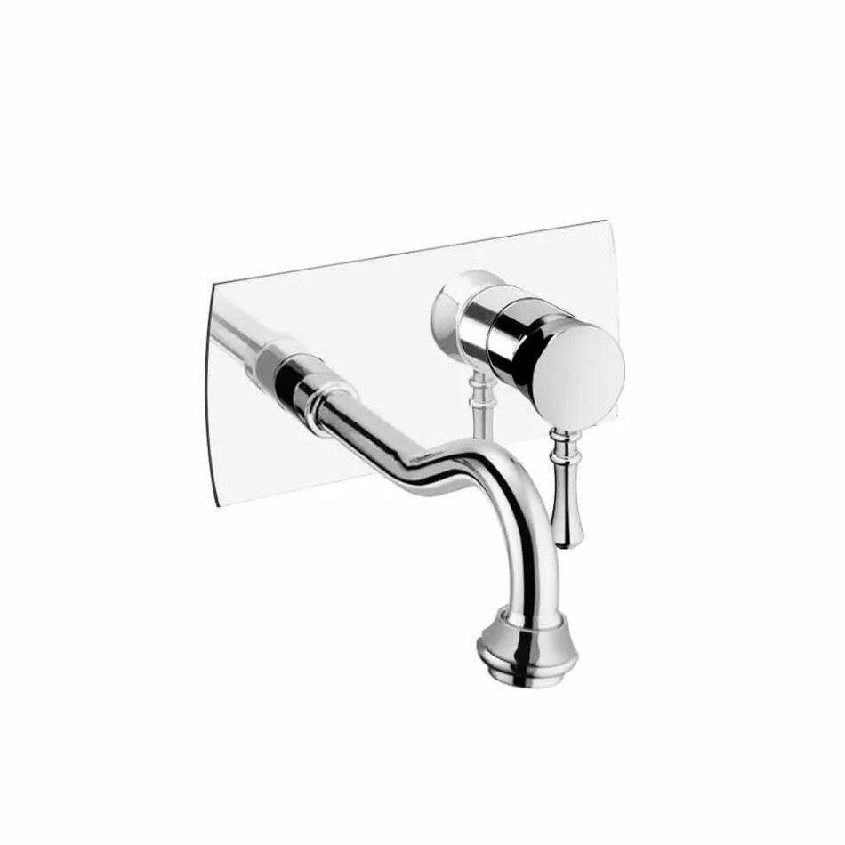 Made in Italy Design Single Plate Wall Mixer Tap - Neno Viadurini